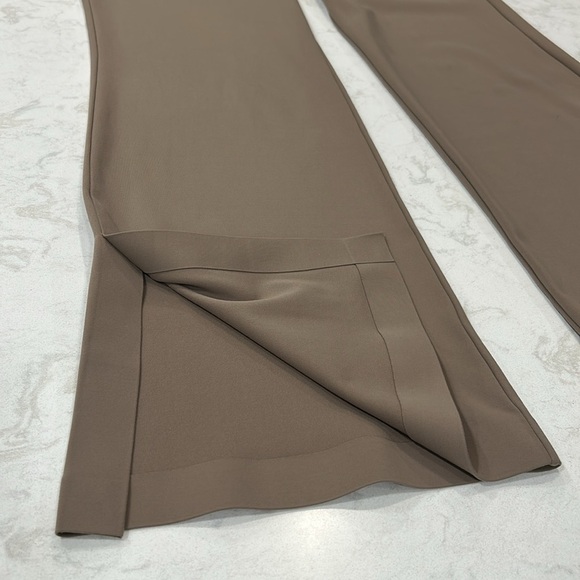 Athleta Venice Flare Pant Large Tall High Waisted Pull On Elastic Athletic Slits - Picture 14 of 16